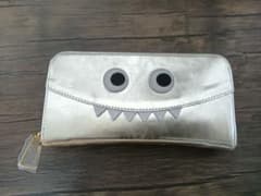 ゴールドレザー モンスター長財布 セミオーダー - メルカリ
