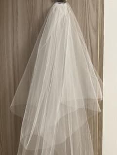 トリートドレッシング　ロングベール(80×250)ギャザー有のサムネイル