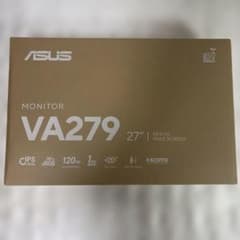 ASUS モニター VA279HG 27型(動作確認の1度のみ使用) - メルカリ