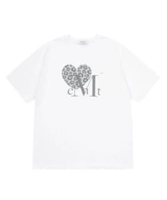 MUCENT ムセント レオパード ハート ロゴ Tシャツのサムネイル