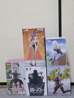 美少女フィギュア 5点セット まとめ売り - メルカリ