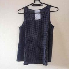 新品  フェリシモ  千鳥格子タンクトップのサムネイル