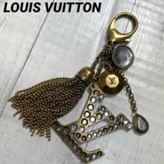 LOUIS VUITTON ルイヴィトン キーホルダー バッグチャーム ゴールド