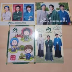 Mrs. GREEN APPLE ビジュアルシートのサムネイル