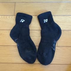 KIDS サイズ19-22 ヨネックス バドミントン ソックス 黒のサムネイル