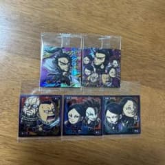 キングダム　アニメキャラクター シール 5枚セットのサムネイル
