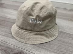 Polo ベビー用バケットハット 50cm ベージュのサムネイル