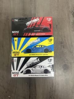 s*a様 S*o様 未開封！MINIGTリバティーウォーク GT-R 3台セット S*o様 未開封！MINIGTリバティーウォーク GT-R 3台セット - メルカリ
