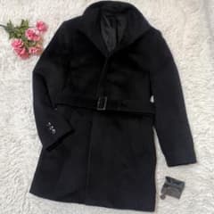 COMME CA MEN コムサメン　定価6万円　アルパカ混コートSロングコート COMME CA MEN コムサメン 定価6万円 アルパカ混コートSロングコート