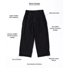 STANDARD JOURNAL TERADA Military Pants - メルカリ