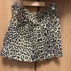 豹柄 タイトスカート ミニ丈のサムネイル