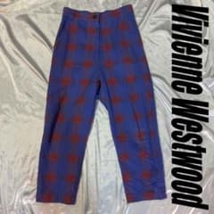 美品✨Vivienne Westwood RED RABEL 花柄パンツ ヴィヴィアンウエストウッドRED RABEL/サルエルパンツ/タータン