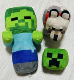 Minecraft ぬいぐるみセット