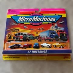 Micro Machines #7 MUSTANGS ミニカー 5台セットのサムネイル