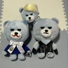 BIGBANG おすわりぬいぐるみ1 全3種 タンクトップぬいぐるみ セット