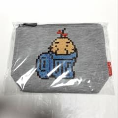新品 未開封 MOTHER2 どせいさん スクエアポーチ ほぼ日 グレー 任天堂