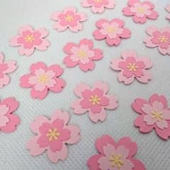 Thumbnail of 桜　クラフトパンチ　2色 計50枚　アルバム　カード　祝電　入園