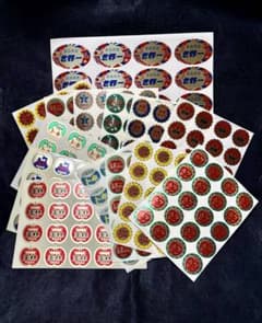 りんごつぶつぶシール 14シート まとめ売り 青森県産 ステッカーのサムネイル