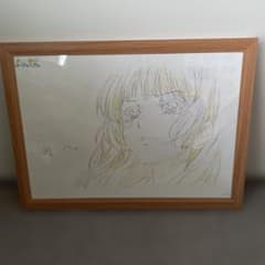 匿名配送 響け！ユーフォニアム 高坂麗奈 複製原画 B4サイズ 額縁付き