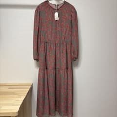 anatelier フラワープリント マキシワンピース 38/Mのサムネイル