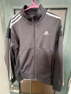 adidas ジャージ グレー ブラック Mのサムネイル