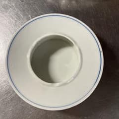陶磁器製 置き型灰皿 竹文様のサムネイル