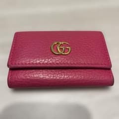 GUCCI グッチ キーケース GG マーモント ピンクのサムネイル