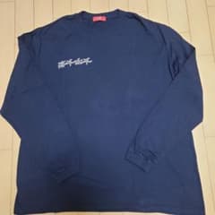 女王蜂　海千山千 ロングTシャツ ネイビーLのサムネイル