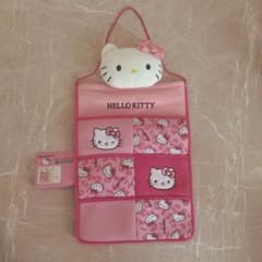 【新品】ハローキティ ウォールポケット ピンク ヒョウ柄のサムネイル
