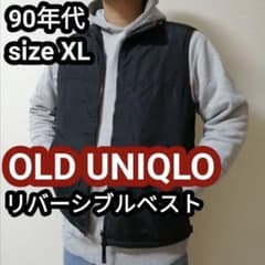 OLD UNIQLO リバーシブルベスト XL 90年代のサムネイル