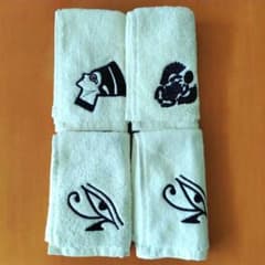 ネフェルタリ エジプト コットン タオル 4枚セット - メルカリ