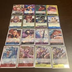 ワンピースカード 世界最強の戦士 モンキー・D・ルフィsr 他まとめ売り 16枚のサムネイル