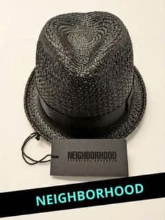 NEIGHBORHOOD 美品パナマハット サイズL ネイバーフッド
