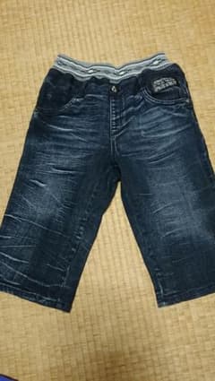 デニムハーフパンツ サイズ150cmのサムネイル