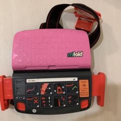 mifold 携帯型ジュニアシート ピンク※アメリカ非対応のサムネイル