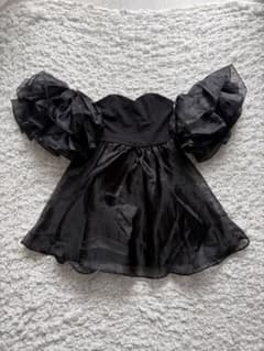 puff sleeve ballon mini one pieceのサムネイル