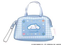 匿名発送サンリオ カオハナデザインキーチェーンバッグコレクション シナモロール①のサムネイル