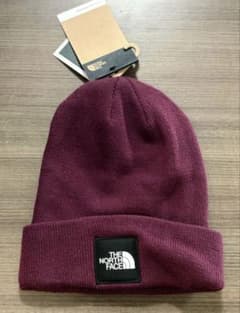 THE NORTH FACE ノースフェイス ニット帽 バーガンディのサムネイル