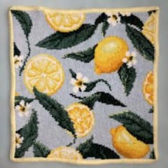 フェイラー タオルハンカチ Lemon and Leaves レモンと葉 - メルカリ