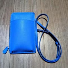 スマホショルダーバッグ ライトブルー