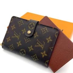 ルイヴィトン モノグラム 二つ折り財布 ポルトパピエジップ パスケース