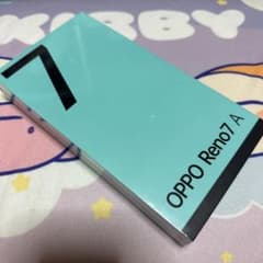 【新品未開封】OPPO Reno 7 a スターリーブラック シュリンク付きのサムネイル