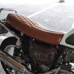 Cb400ss cl400 専用加工　シート　ポン付け　ボルトオンのサムネイル