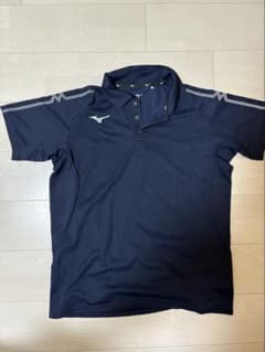 MIZUNO ポロシャツ ネイビー XLのサムネイル