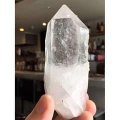 ヒマラヤ水晶 原石 ヒーリングストーン 浄化 虹入 天然石