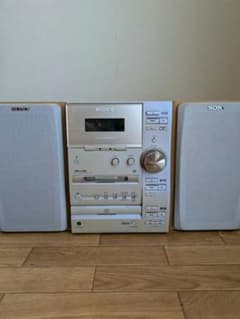 ジャンク】SONY MD/CD/カセット ミニコンポ CMT-J1MD - メルカリ