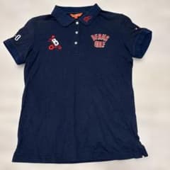 BEAMS GOLF レディース ポロシャツ ネイビー L - メルカリ