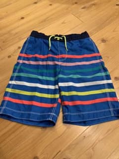 GAPKIDS GAPSURF 水着 ハーフパンツ（カラフルボーダー）のサムネイル