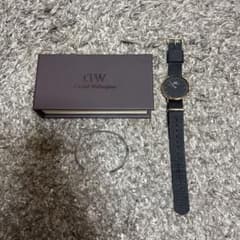 Daniel Wellington ブラック時計とバングルセットのサムネイル
