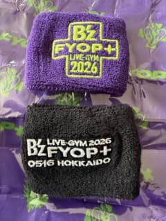 B'z LIVE-GYM 2026 FYOP＋ガチャ 北海道限 リストバンド 2 - メルカリ
